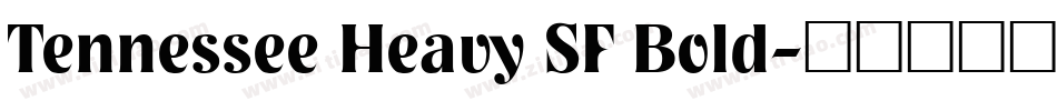 Tennessee Heavy SF Bold字体转换